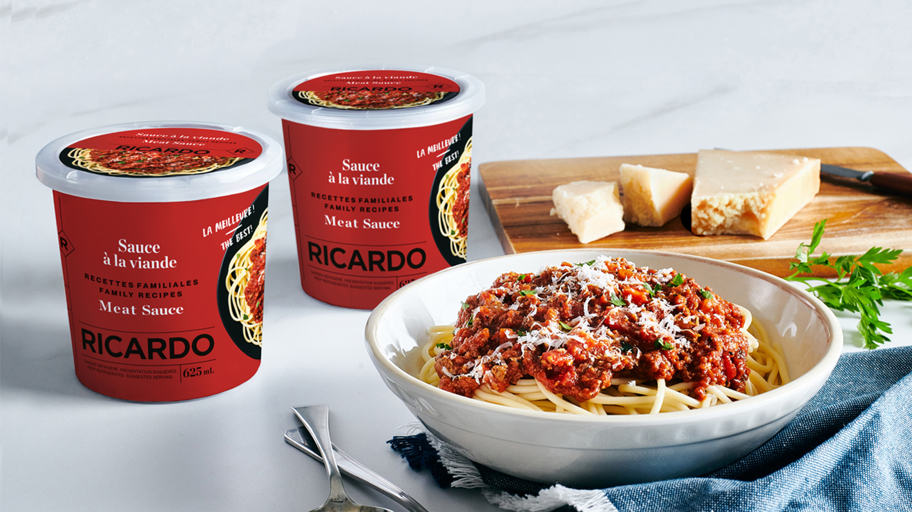 Des plats de pâtes simplifiés avec les sauces RICARDO RICARDO